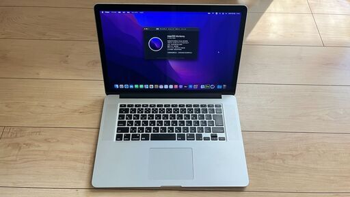 MacBook Pro i7 2.2G/16G/SSD256 Mac/Windows11 (giken) 八尾の MacBook Pro i7 2.2G/16G/SSD256 Mac/Windows11 (giken) 八尾の