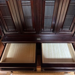 あげます 無料 魂抜き 中古仏壇 紫檀の画像