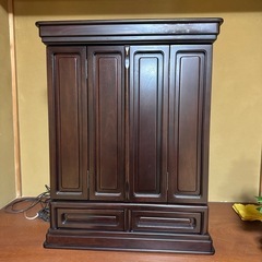 あげます 無料 魂抜き 中古仏壇 紫檀の画像