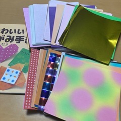 （お話中）折り紙本　折り紙　マイメロディの収納箱付き　　　の画像