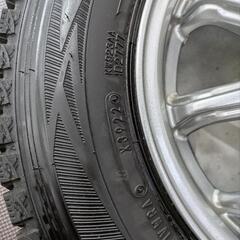 値下げ　軽トラ·軽バス　DUNLOP  WINTERMAX  ダンロップウィンターマックスSV01  145/80/R12  タイヤホイール4本セットの画像