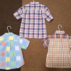 MIKIHOUSE 半袖シャツ 90, 95, 100cm まとめ売りの画像