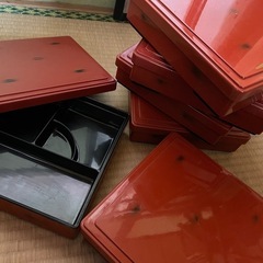 弁当箱/業務用6セット 中古