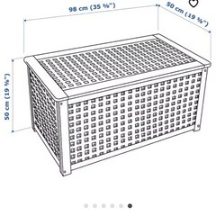 [無料/for free]  テーブル 収納付き /Table with storageの画像