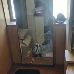小物入れ付き鏡台