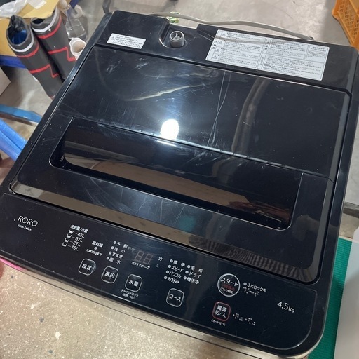 【ジモティー割】ヤマダ RORO 2023年製 4.5kg 洗濯機（ID880）
