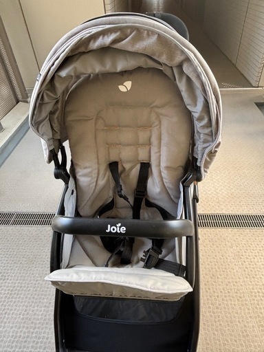 美品 レインカバー付き Joie 2人乗り ベビーカー エヴァライトデュオ