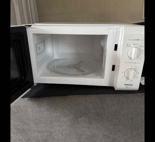 美品　YAMAZEN 山善 電子レンジ YRB-177 60Hz専用 2