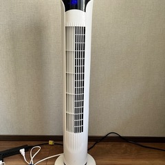 扇風機 タワーファン デジタルタイマー付き　リモコン付き 省スペース 送風機 オシャレ 首振り の画像