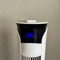 扇風機 タワーファン デジタルタイマー付き　リモコン付き 省スペース 送風機 オシャレ 首振り の画像