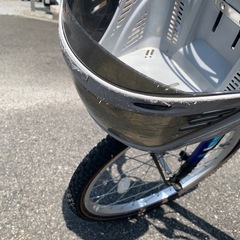 子供用自転車　青色 の画像