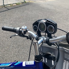 子供用自転車　青色 の画像