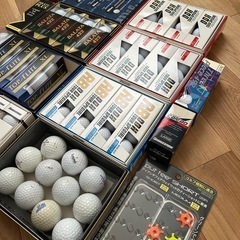 新品ゴルフボールたくさんの画像
