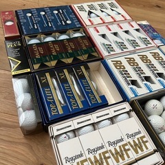新品ゴルフボールたくさんの画像