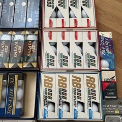 新品ゴルフボールたくさんの画像