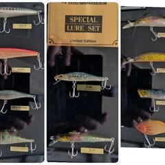 ルアーセット 額縁入り　YAMAHA SALT-WATER GEAR by MEGABASS SPECIAL LURE SETの画像