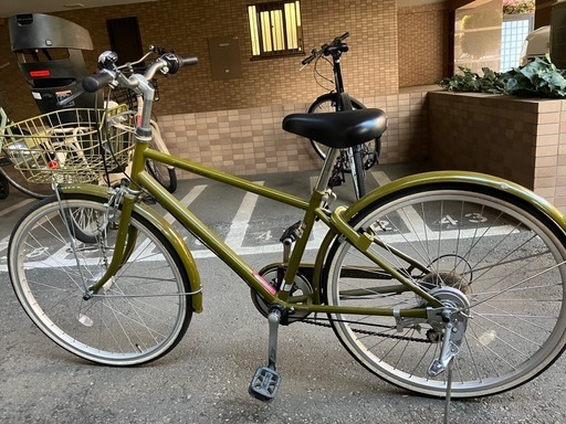 子供自転車24インチカゴ付き