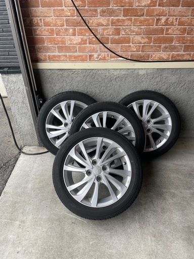 （決まりました）ダイハツ純正ホイール付165/55R15  インチアップ等に！