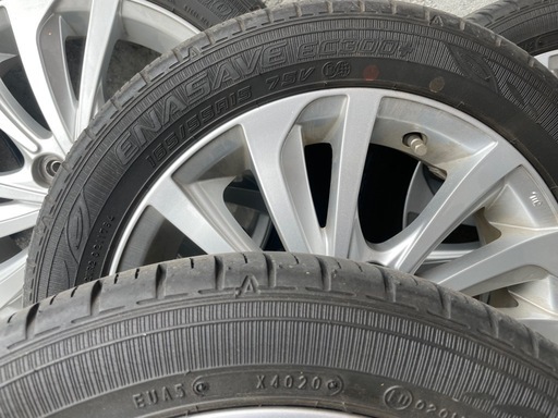 （決まりました）ダイハツ純正ホイール付165/55R15  インチアップ等に！