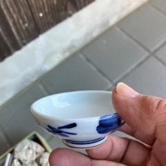 有田焼湯呑み　5個　猪口 5個　未使用品の画像
