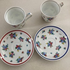 kenzo ペアカップ＆ソーサー2個セットの画像