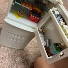 ★お話中★冷蔵庫 ミニチュアの画像