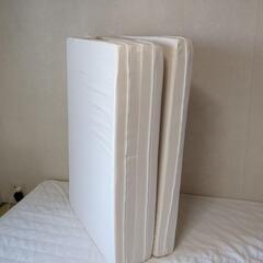 ニトリ　3つ折り高反発マットレス 厚さ10cm　シングルの画像