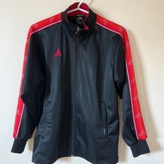 adidas ジャージ 150 黒×赤