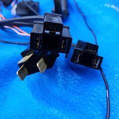 DAYTONA製　H4球2灯ヘッドライト用　バッ直ハーネスキットの画像