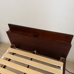 シングルベッド　フレーム　ジャンク品の画像
