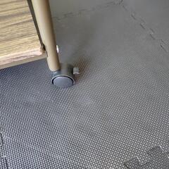 美品ですよ。　武田コーポレーション サイドテーブル ヴィンテージブラウン 65×45×38cm ヴィンテージ調 キャスター付 マルチテーブル T8-VCMT65BR

の画像