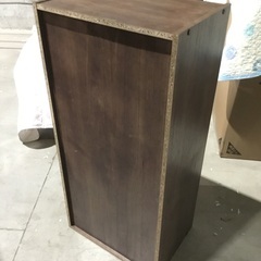 お取引中【中古】木製収納棚（本棚／3段／棚板の移動可）330円で販売中！の画像