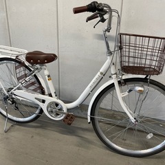 シティサイクル26インチ　　パンクレス　オートライト