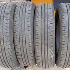 割り切り品ダンロップ夏タイヤ２０２０年製　工賃込み１５５／６５Ｒ...