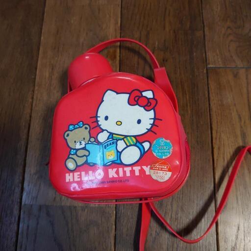 ハローキティ　レトロ　水筒 激レア☆ハローキティ 水筒 1990年製 - メルカリ