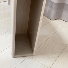 寝室ベッドコンセント2口付きヘッドボードの画像