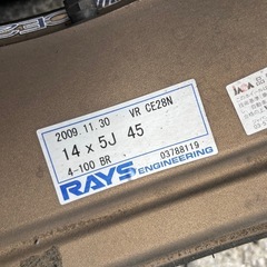 レイズ RAYS VOLK RACING CE28 軽 ホイール の画像