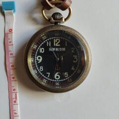 【中古品】【再値下げしました。】懐中時計　海軍航空隊レプリカの画像