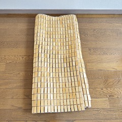  竹シーツ シングル 冷感 敷きパッド 「冷竹 竹駒シーツ」シングル (約90×180cm)冷感シーツ ひんやり 接触冷感  天然素材の画像