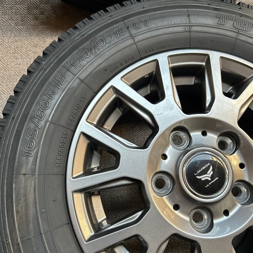 　スタッドレス　タウンエースTOYOタイヤ　半年弱使用　美品　8分山　タイヤホイールセット