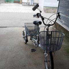 3段切替付三輪自転車の画像