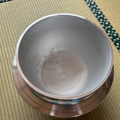 光アルミ製作所　羽釜　光釜　長期保管品　ジャンク　の画像