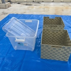 （取引中）収納ケース各種（経年劣化あり）の画像