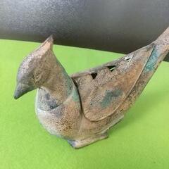 希少 鳥型 雉 香炉 青銅 キジ 置物 インテリア (purinko) 高知の