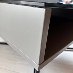 半額以下　ガラス天板　ソファテーブル　コーヒーテーブル　ローテーブル の画像
