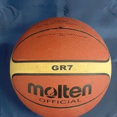 受付終了しました。molten モルテン バスケットボール 7号球 GR7 ラバーの画像