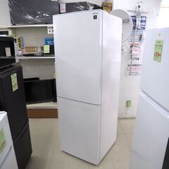 冷蔵庫　310L　2ドア　シャープ　SJ-AK31G-W　…