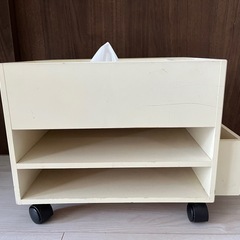 キャスター付き小物入れの画像