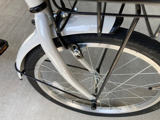 折り畳み自転車　鍵付き　美品