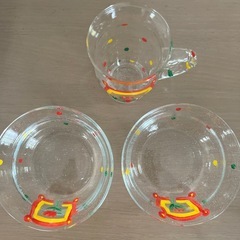 遊器ギャラリー・未使用・食器3点セットの画像